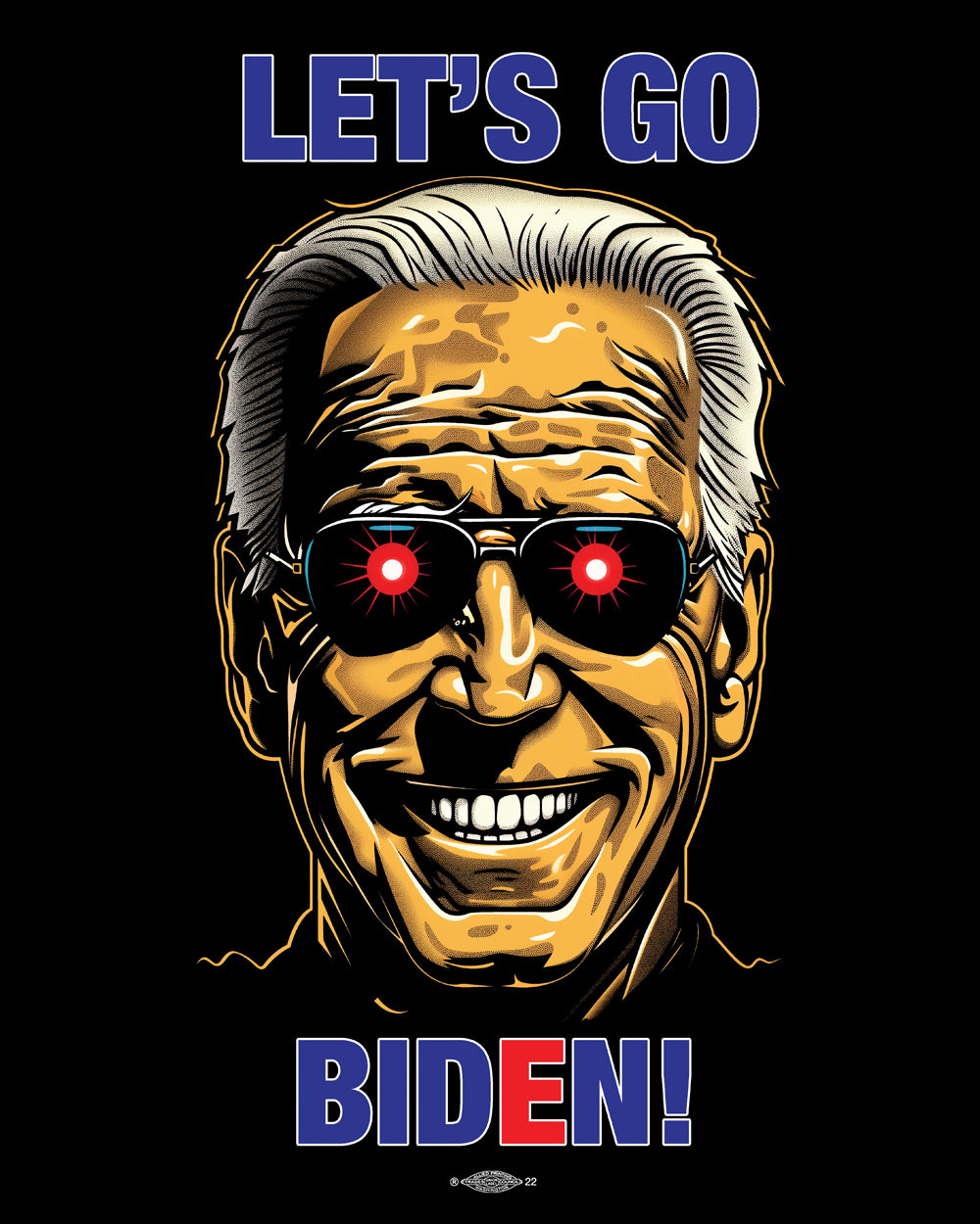 Let's Go Biden! Darkest Brandon unisex tee shirt