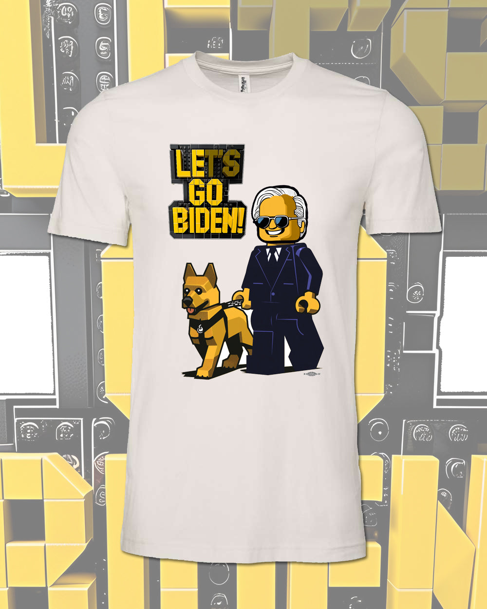 Let's Go Biden! Le(t's)Go Biden unisex tee shirt